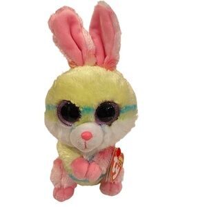 Easter 2017 Ty Silk Beanie Boo Lollipop Multi Color Stuffed Animal.